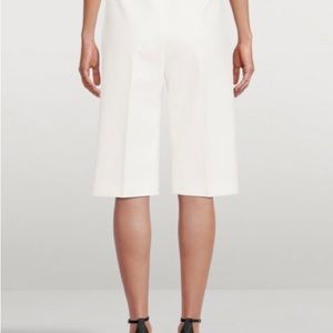 Smythe High-waisted Bermuda shorts